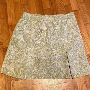 EP Pro Golf Skirt Skort in Size 12. Green Floral Pattern.